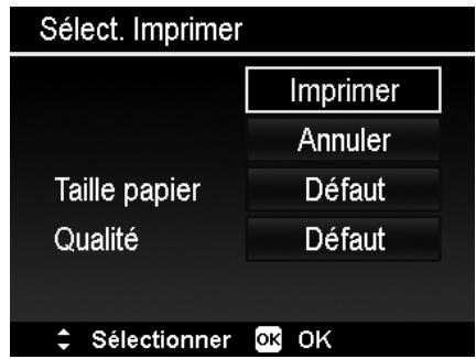 HITACHI HBC 1600E BLACK - Réglage du Menu du mode d'impression - 3