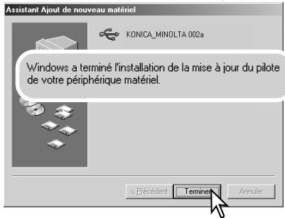KONICA MINOLTA NC - Installation manuelle - 5