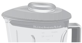 KITCHENAID 5 KSB 555 EPM GRIS - Fonctionnement du blender/mixer - 4