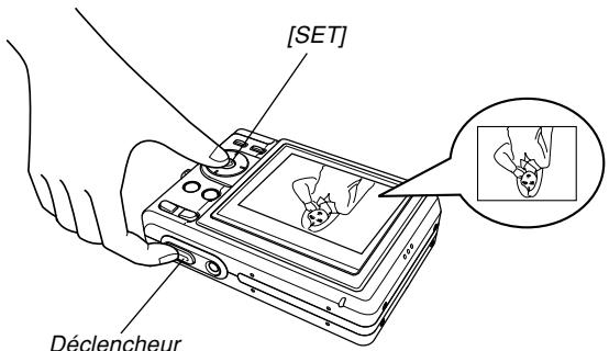 CASIO EX-257 - Inversion de l'affichage - 1