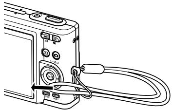 CASIO EX-257 - Fixation de la lanière - 2
