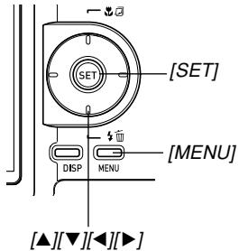 CASIO EX-257 - Appuyez sur [MENU]. - 1