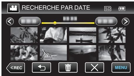 VC GZ-E200 BLACK - Rechercher une photo/photographique par date - 4
