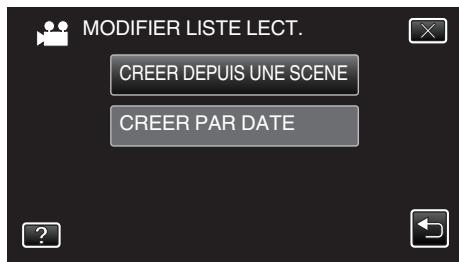 VC GZ-E200 BLACK - Tapez sur "CREER DEPUIS UNE SCENE". - 1