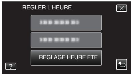 VC GZ-E200 BLACK - Régler l'heure d'été - 4