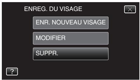 VC GZ-E200 BLACK - Annuler (Supprimer) l'information du visage enregistrée - 4