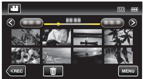 VC GZ-E200 BLACK - Vérifier rapidement le content des videos (lecture abrégée) - 3