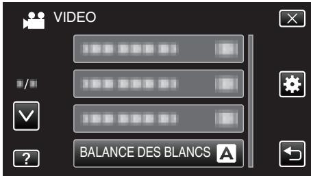 VC GZ-E200 BLACK - Régler la balance des blancs - 5