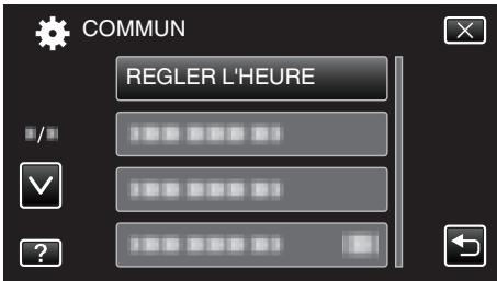 VC GZ-E200 BLACK - Réinitialiser l'horloge - 3