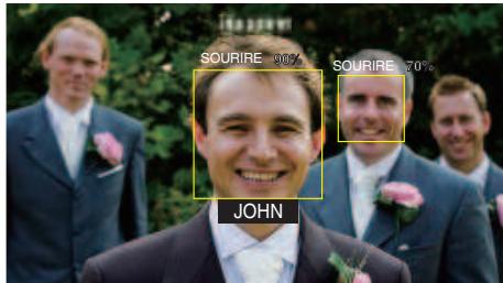 VC GZ-E200 BLACK - Configurer AFFICH. NOM/SOURIRE% - 6