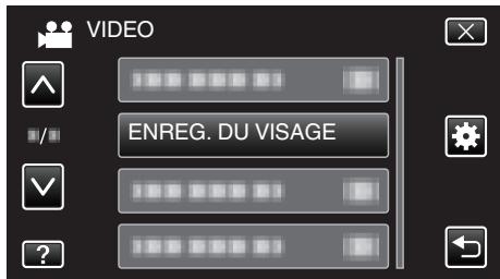 VC GZ-E200 BLACK - Annuler (Supprimer) l'information du visage enregistrée - 3