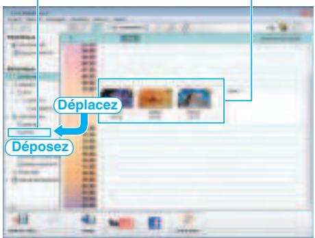 VC GZ-E200 BLACK - Enregistrez les fichiers sur la liste créée. - 1