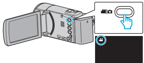 VC GZ-E200 BLACK - Ouvrez l'écran LCD. - 1