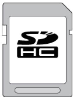 VC GZ-E200 BLACK - Carte SDHC - 1