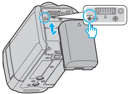 VC GZ-E200 BLACK - Charger la batterie - 1