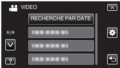 VC GZ-E200 BLACK - Rechercher une photo/photographique par date - 2