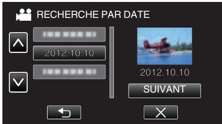 VC GZ-E200 BLACK - Rechercher une photo/photographique par date - 3