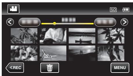 VC GZ-E200 BLACK - Appuyez sur "MENU". - 1