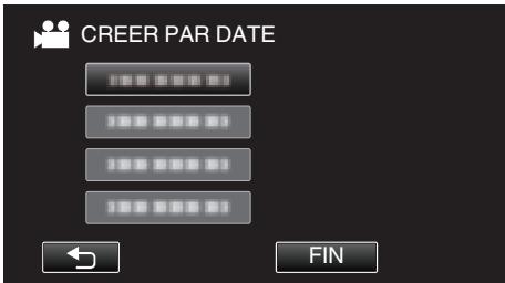 VC GZ-E200 BLACK - Copier des fichiers par date - 3