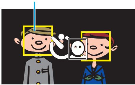 VC GZ-E200 BLACK - Utilisation du retardateur à détention de visages - 8