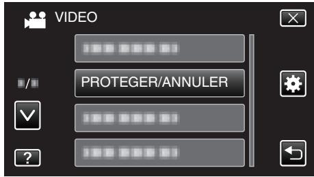 VC GZ-E200 BLACK - Protégger/Diffuser la protection des fichiers selectionnés - 4