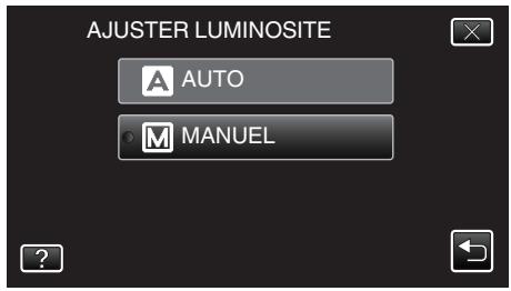 VC GZ-E200 BLACK - Ajuster la luminosité - 6