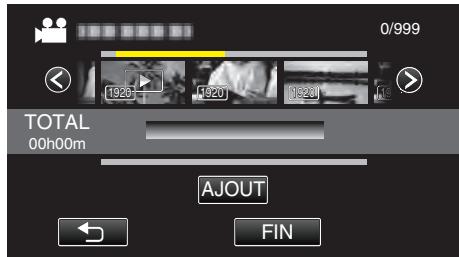 VC GZ-E200 BLACK - Tapez "AJOUT" et insérez l'image video. - 1