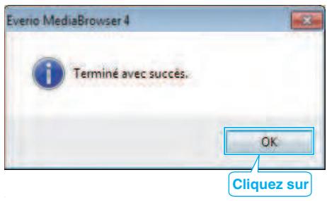 VC GZ-E200 BLACK - Une fois la copie terminée, cliquez sur "OK". - 1