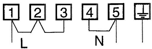 PROLINE TG 40 WC - SCHEMA DES BRANCHEMENTS - 1