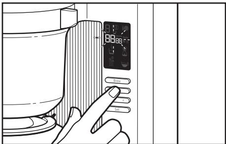 RITCHENAID 5KCMO802ECU - Réglage de la fonction de mise en marche différée - 1