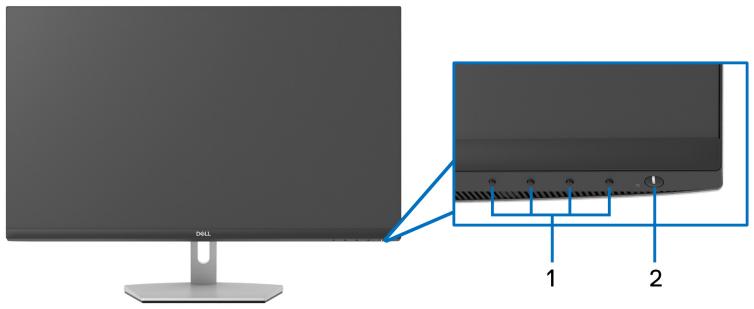 DELL AE92721DS - Identification des pieces et contrôles - 1