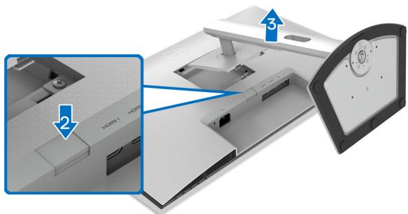 DELL AE92721DS - Enlever le pied du moniteur - S2721DS - 3