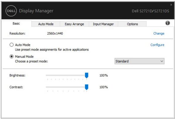 DELL AE92721DS - Configurer les fonctions d'affichage de base - 1