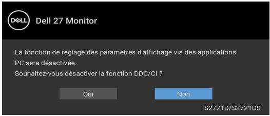 DELL AE92721DS - REMARQUE: Le message peut être légèrement différent en fonction du signal d'entrée connecté. - 1