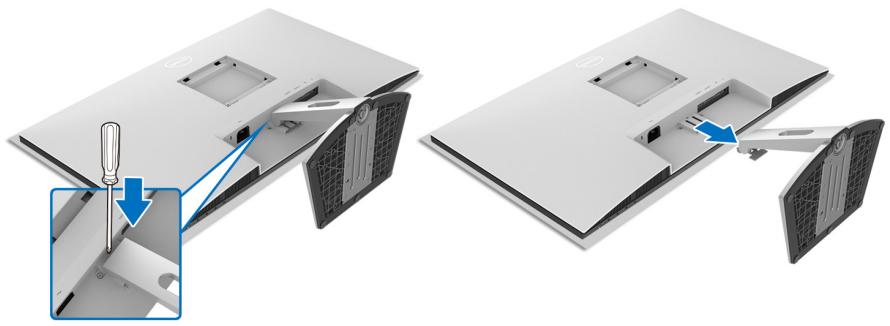 DELL AE92721DS - Enlever le pied du moniteur - S2721D - 4