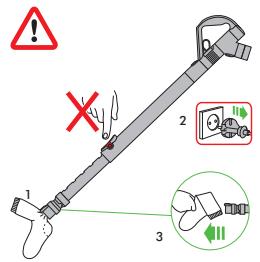 DYSON DC33 EXTRA SOFT BRUSH - OBSTRUCTIONS - COUPURE EN CAS DE SURCHAUFFE - 1