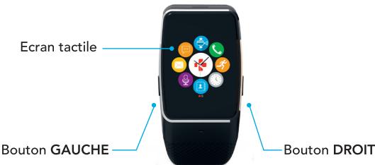 M¥RRONOZ ZEWATCH 4 HR NOiR - Guide d'utilisation rapide - 1