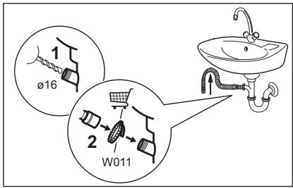 ELECTROLUX W7W4856SP - Vidange de l'eau - 9