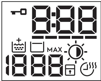 ELECTROLUX W7W4856SP - Afficheur - 1