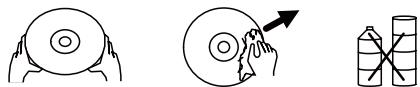 HITACHI CX85MP3C - Entretien des disques compacts - 2