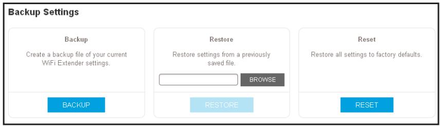 GARMIN EX3800-100FR - To restore the extender configuration settings: - 1