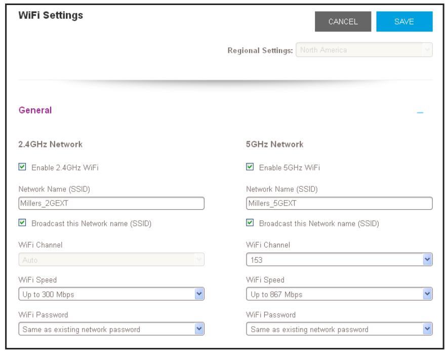 GARMIN EX3800-100FR - To change the WiFi network name: - 1