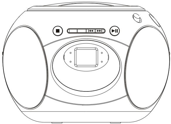 LEXIBOOK RCD102 - RADIO CD PLAYER Radio Lecteur CD - 1