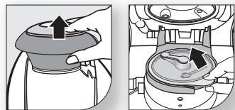BRAUN TA 1100 ROUGE TASSIMO - Important: avant d'utiliser votre machine tassimo pour la première fois, procédez comme suit. - 4