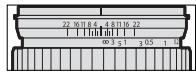 FUJIFILM X-T20 NR + XF 18-55MM - L'indicateur de profondeur de champ - 1