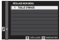 FUJIFILM X-T20 NR + XF 18-55MM - REGLAGE MON MENU - 3