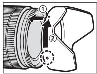 FUJIFILM X-T20 NR + XF 18-55MM - Fixation des pare-soleil - 1