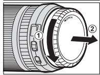 FUJIFILM X-T20 NR + XF 18-55MM - Retrait des bouchons d'objet - 3