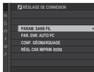 FUJIFILM X-T20 NR + XF 18-55MM - RéGLAGE DE ConnEXION - 1