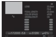 FUJIFILM X-T20 NR + XF 18-55MM - - Affichage des informations sur les photos - 5